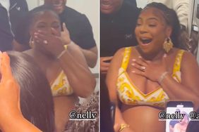 Nelly surprises Ashanti with a baby shower instagram 06 30 24
