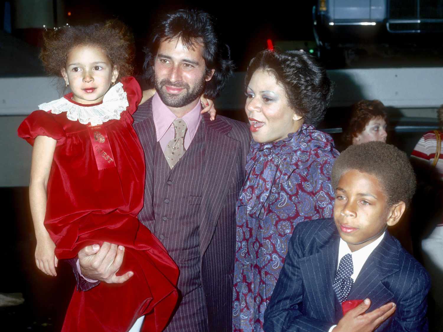 Minnie Riperton, her husband Richard Rudolph and children Maya Rudolph and Marc Rudolph