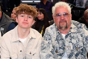 Guy Fieri and Ryder Fieri attend 2023 NBA All Star Saturday Night as part of 2023 NBA All Star Weekend on Saturday, February 18, 2023