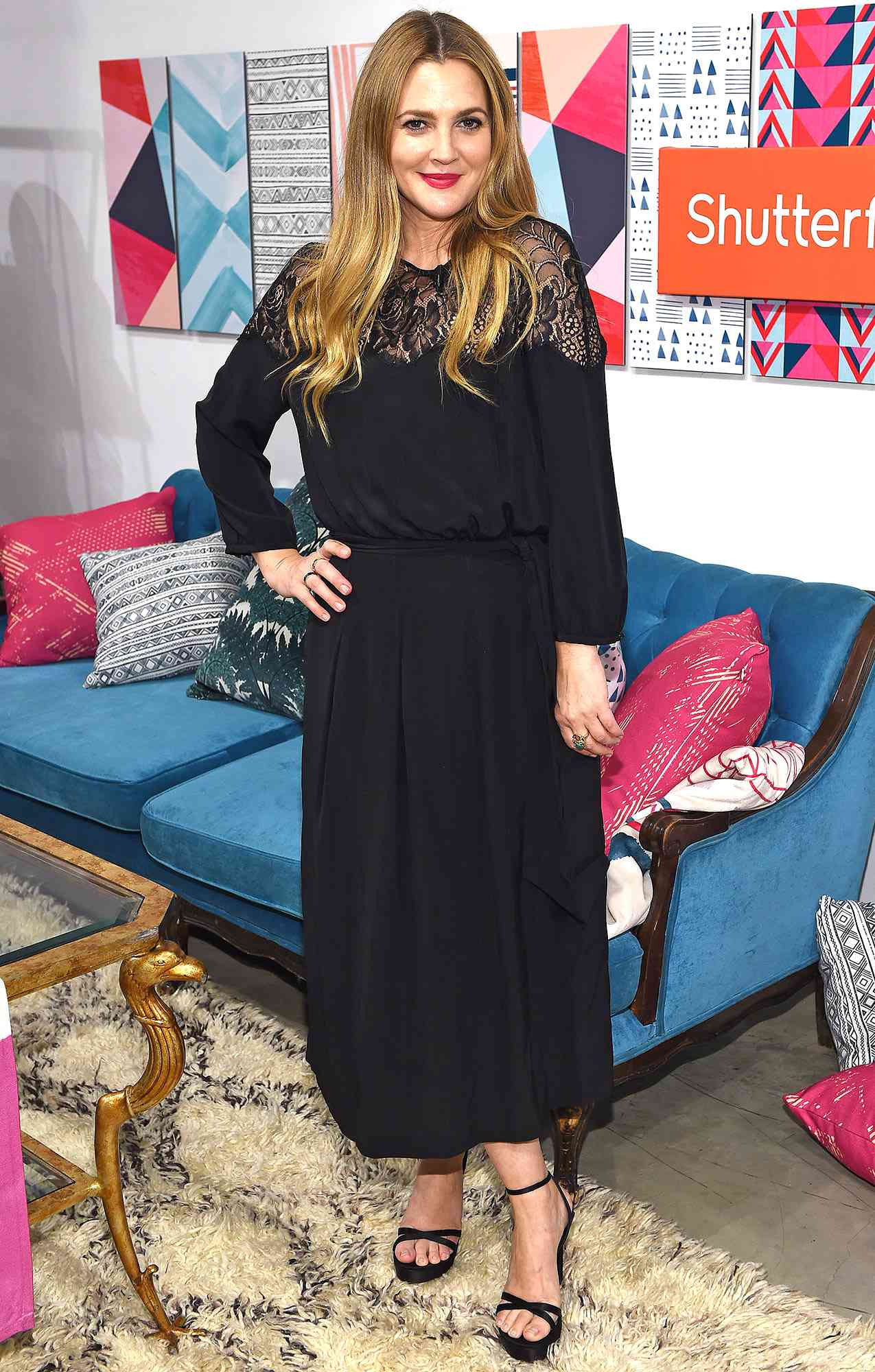 Drew Barrymore Launches Shutterfly Holiday Gift Collection at Seasonal Shopping Event