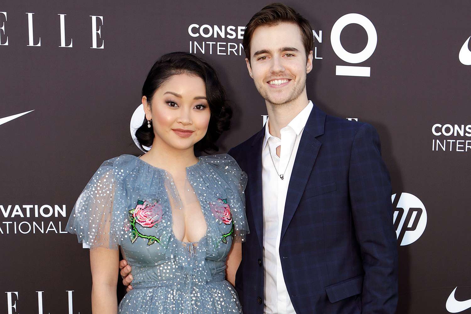 Lana Condor and Anthony De La Torre