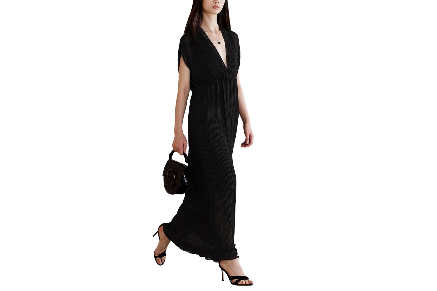 Banana Republic ANA PLEATED MAXI DRESS