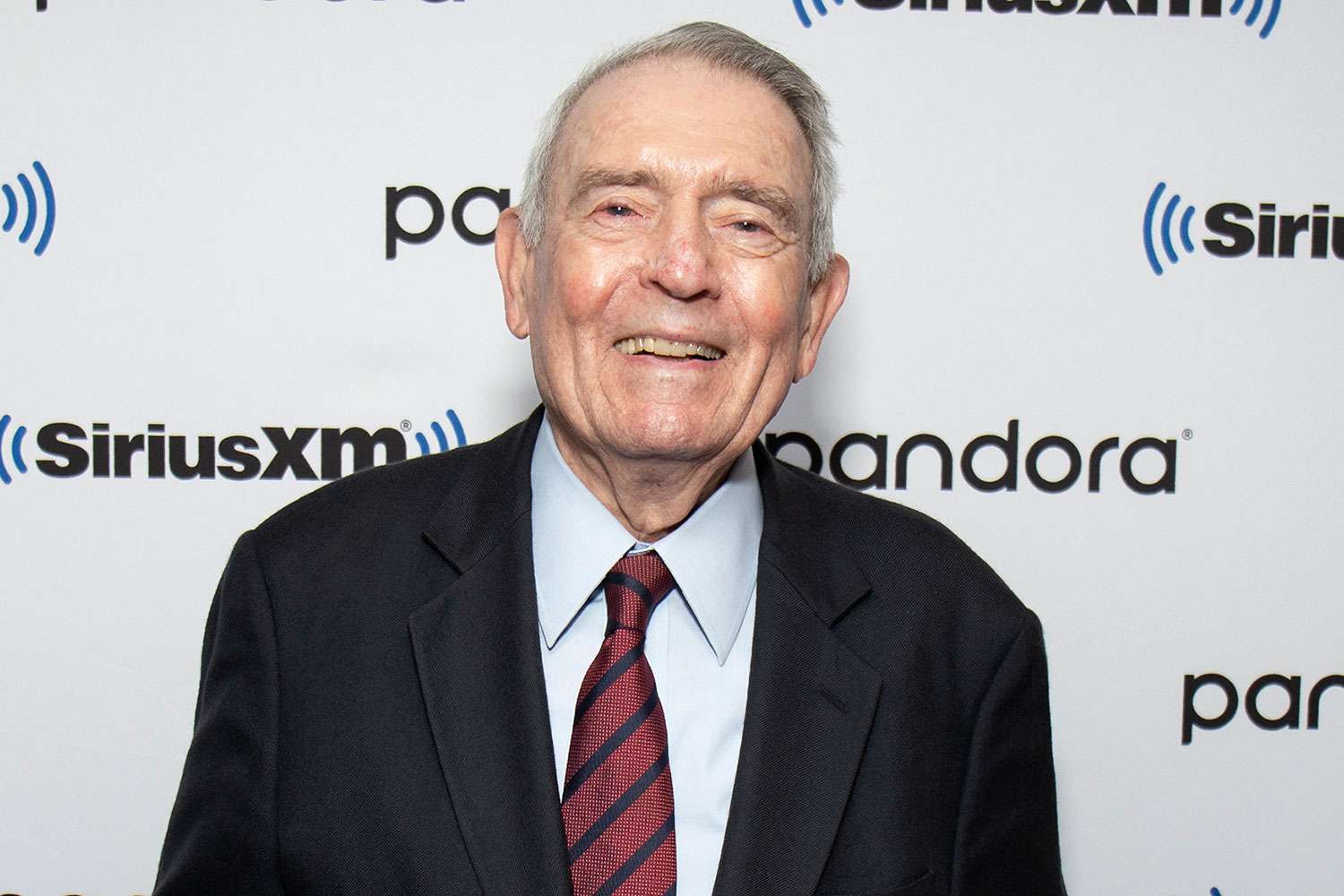 NEW YORK, NEW YORK - NOVEMBER 05: (EXCLUSIVE COVERAGE) Dan Rather at SiriusXM Studios on November 05, 2019 in New York City. 