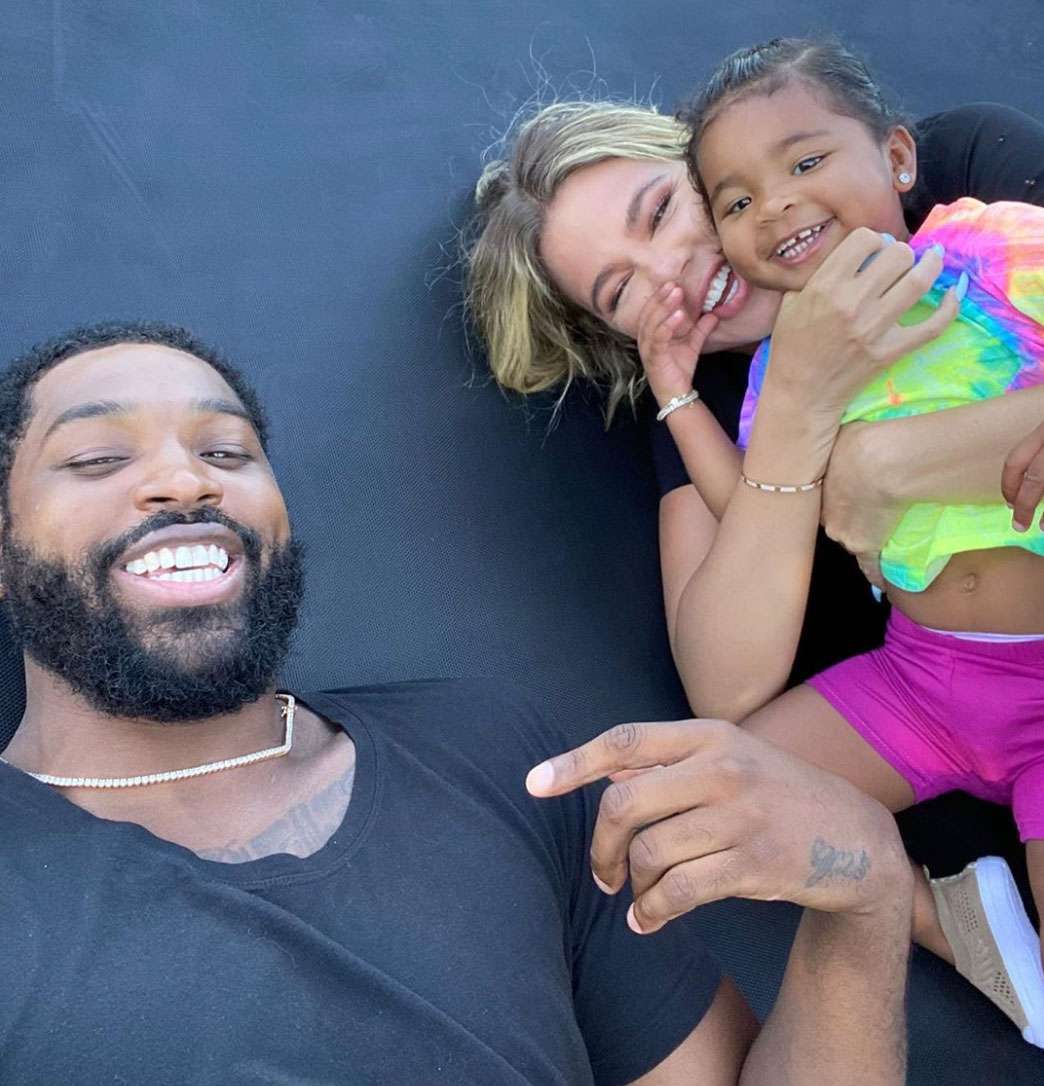 Khloe Kardashian and Tristan Thompson