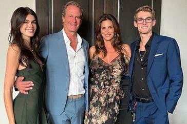 Kaia Gerber, Rande Gerber, Cindy Crawford, Preston Gerber, Instagram