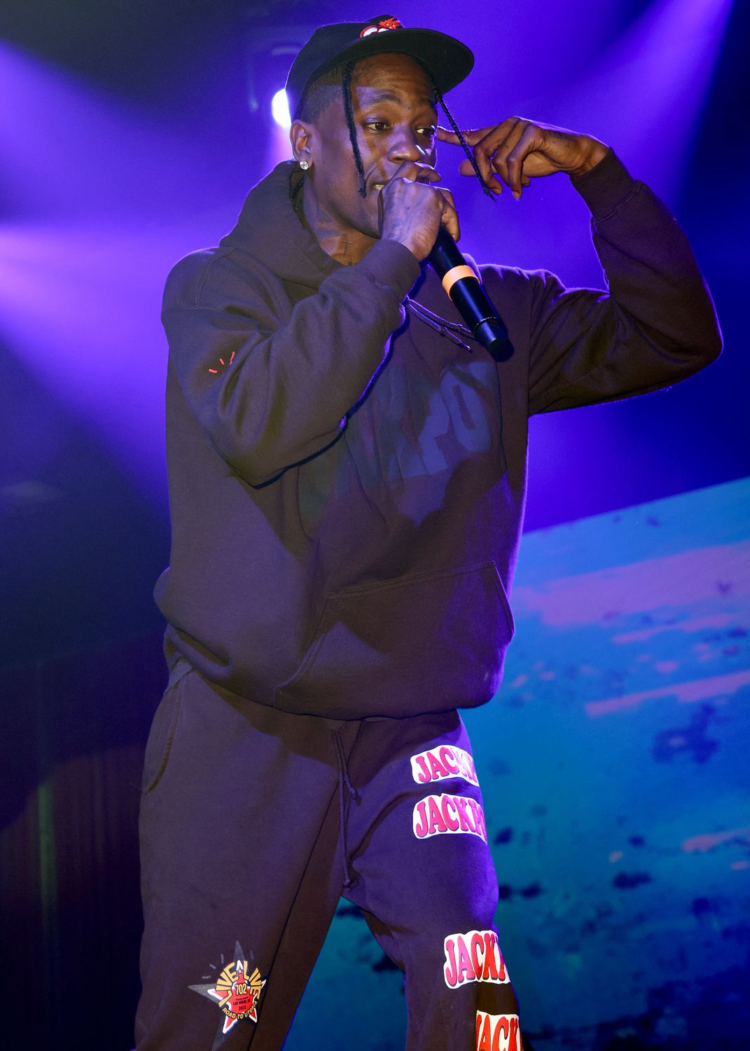 Travis Scott performs at E11EVEN Miami during Miami Art Week on December 3, 2022