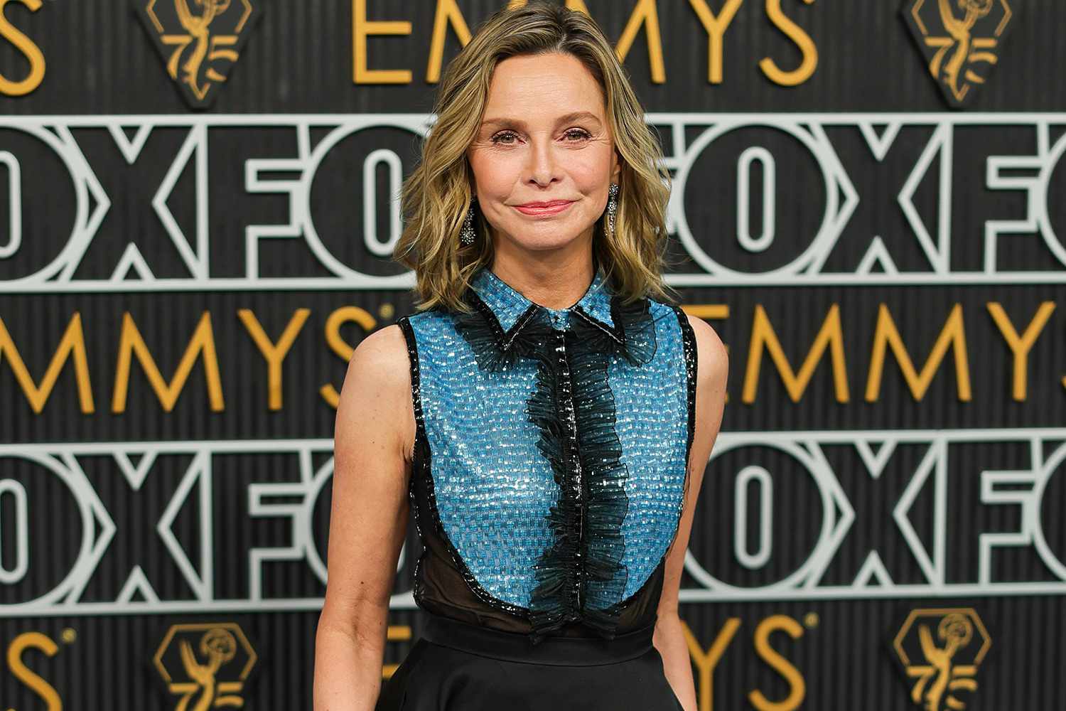 Calista Flockhart attends the 75th Primetime Emmy Awards