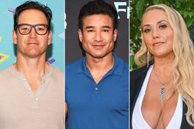  Mark Paul Gossellaar, Mario Lopez and Elizabeth Berkeley