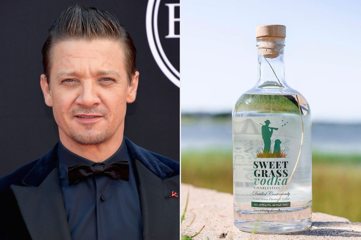 Jeremy Renner Sweet Grass Vodka