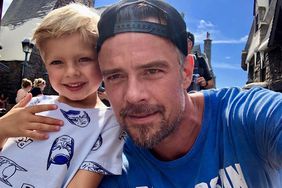 Josh Duhamel and his son, Axl Duhamel 