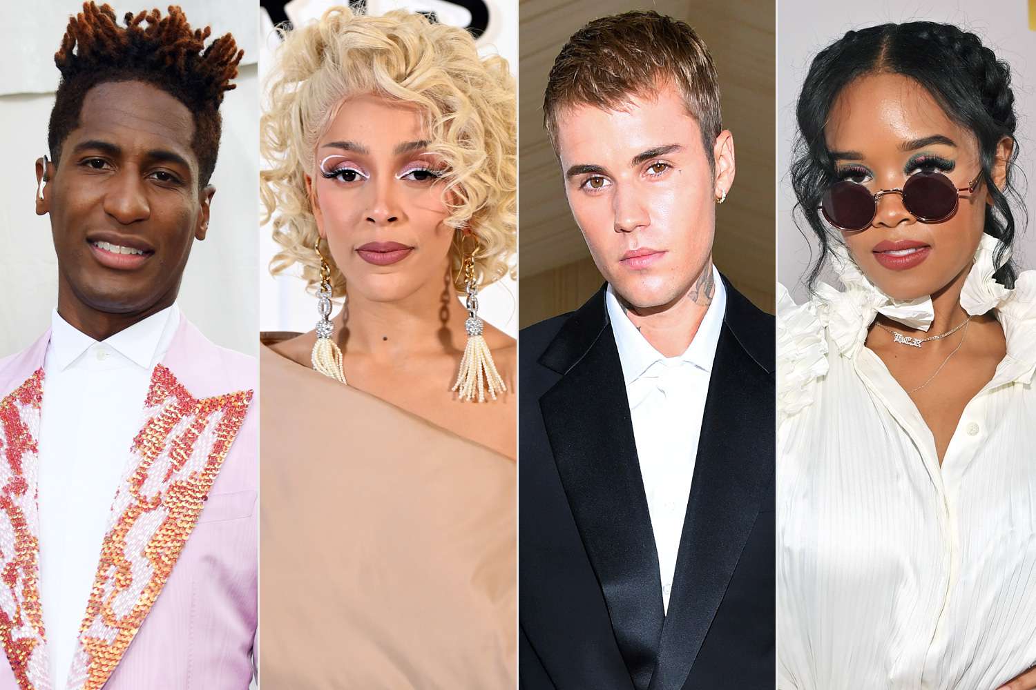 Jon Batiste, Doja Cat, Justin Bieber, H.E.R.