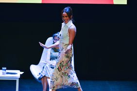  Meghan, Duchess of Sussex during her participation in the Afro Women and Power Forum at the Municipal Theater of Cali during a visit around Colombia on August 18, 2024 in Cali, Colombia. 