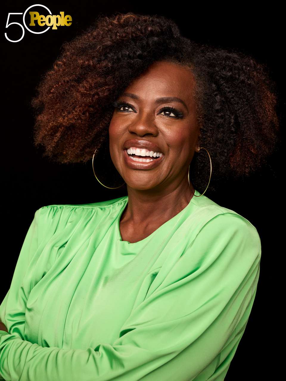 People 50th Anniversary VIOLA DAVIS Photographed 12/6/23 at Milk Studios in Los Angeles, CA. Photographer: Art Streiber