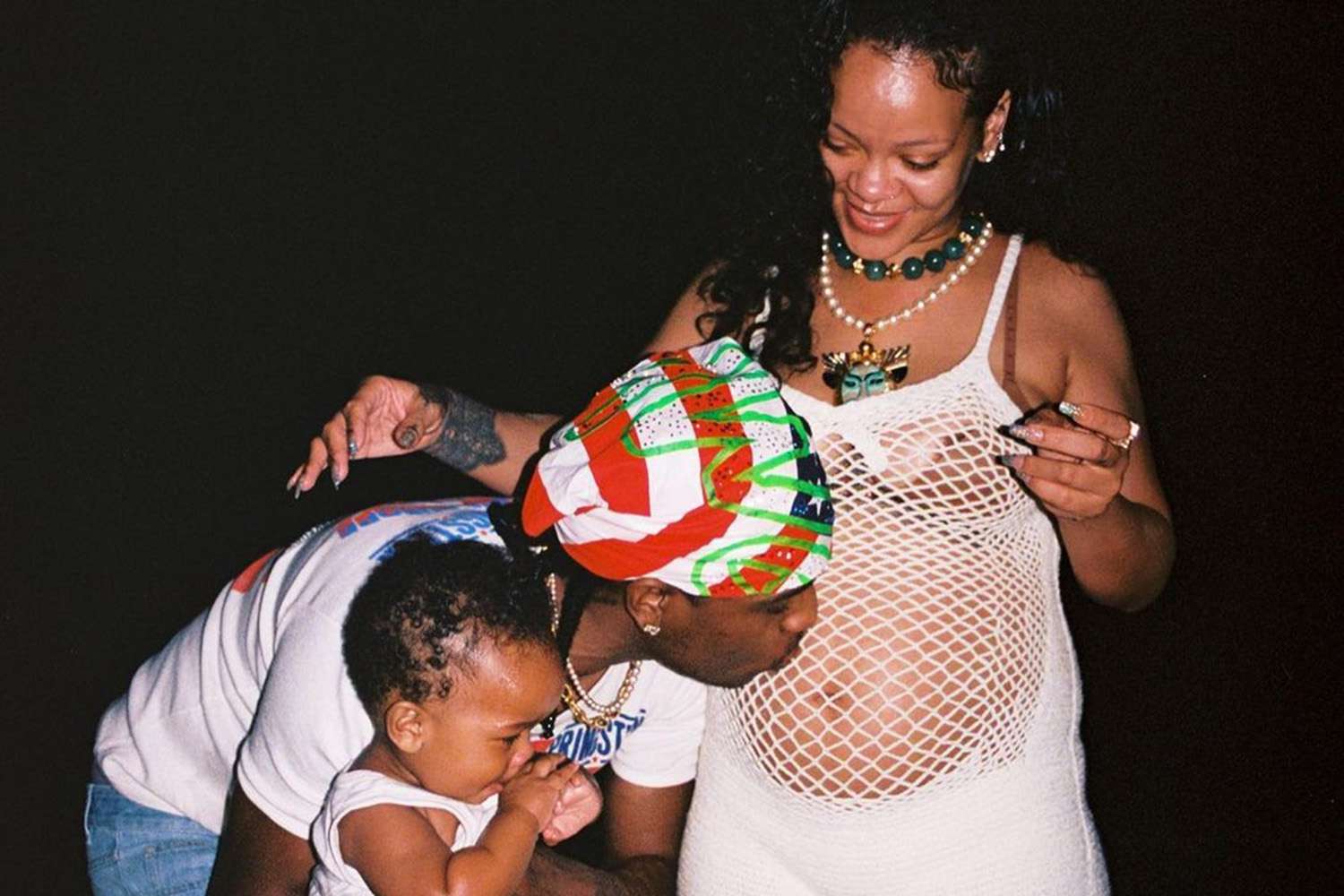 A$AP Rocky Shares Father's Day Post with Pregnant Rihanna and Son RZA Ahead of the Arrival of Their Second Child