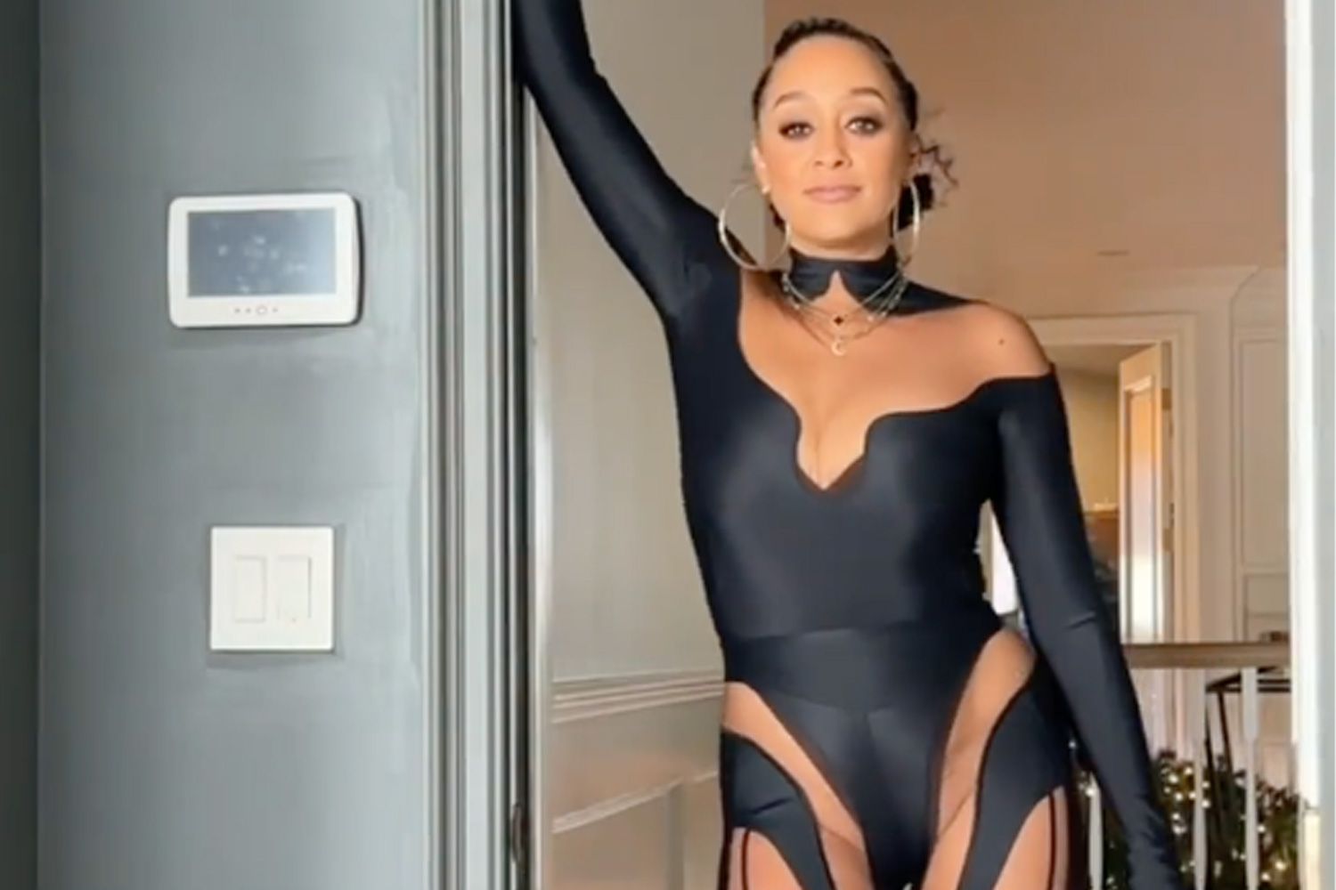 Tia Mowry Wears Daring Sheer Catsuit as She Announces 'Most Unapologetic Version of Myself'