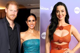 Meghan Markle, Prince Harry and Katy Perry