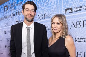 Dave Abrams and Jennie Garth attend American Ballet Theater's "Like Water For Chocolate" premiere on March 29, 2023 in Costa Mesa, California. 