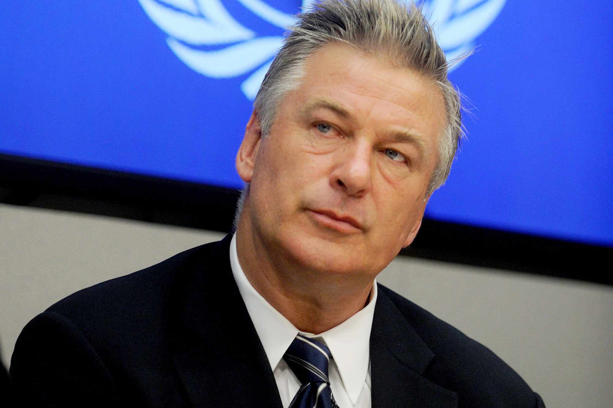 Alec And Hilaria Baldwin At The UN - NYC