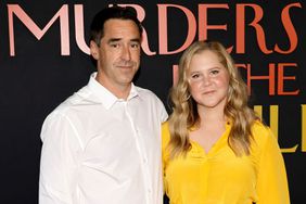 Chris Fischer and Amy Schumer attend the Los Angeles premiere of "Only Murders In The Building" Season 2 at DGA Theater Complex on June 27, 2022 in Los Angeles, California.