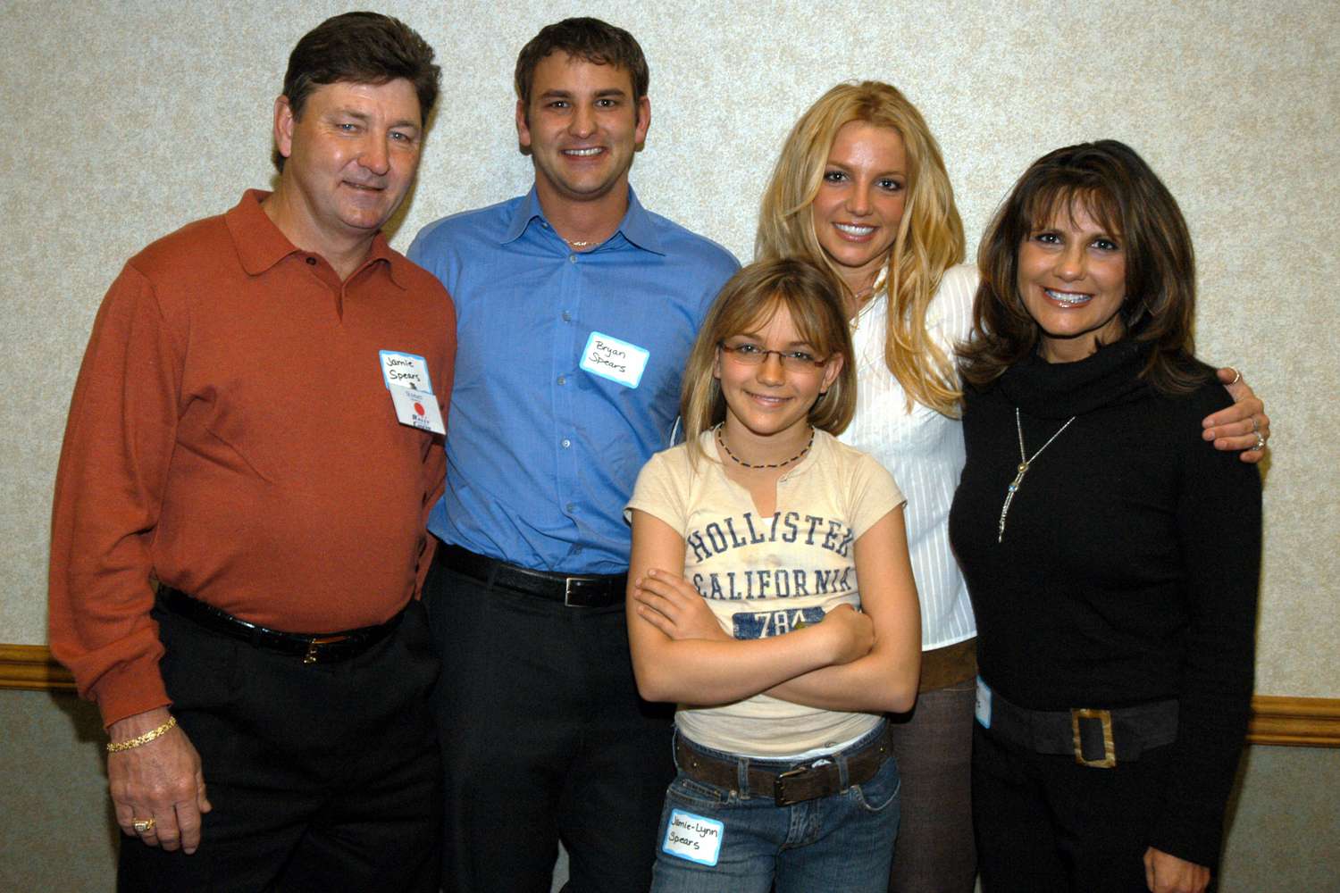 Britney Spears's family: Jamie Spears, Bryan Spears, Jamie-Lynn Spears, Britney Spears and Lynne Spears