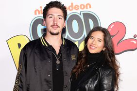 Hunter Fieri and Tara Bernstein attend the world premiere of Good Burger 2 in NYC on November 14, 2023 in New York City.