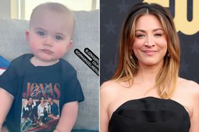 kaley cuoco's daughter matilda wears jonas brothers tshirt