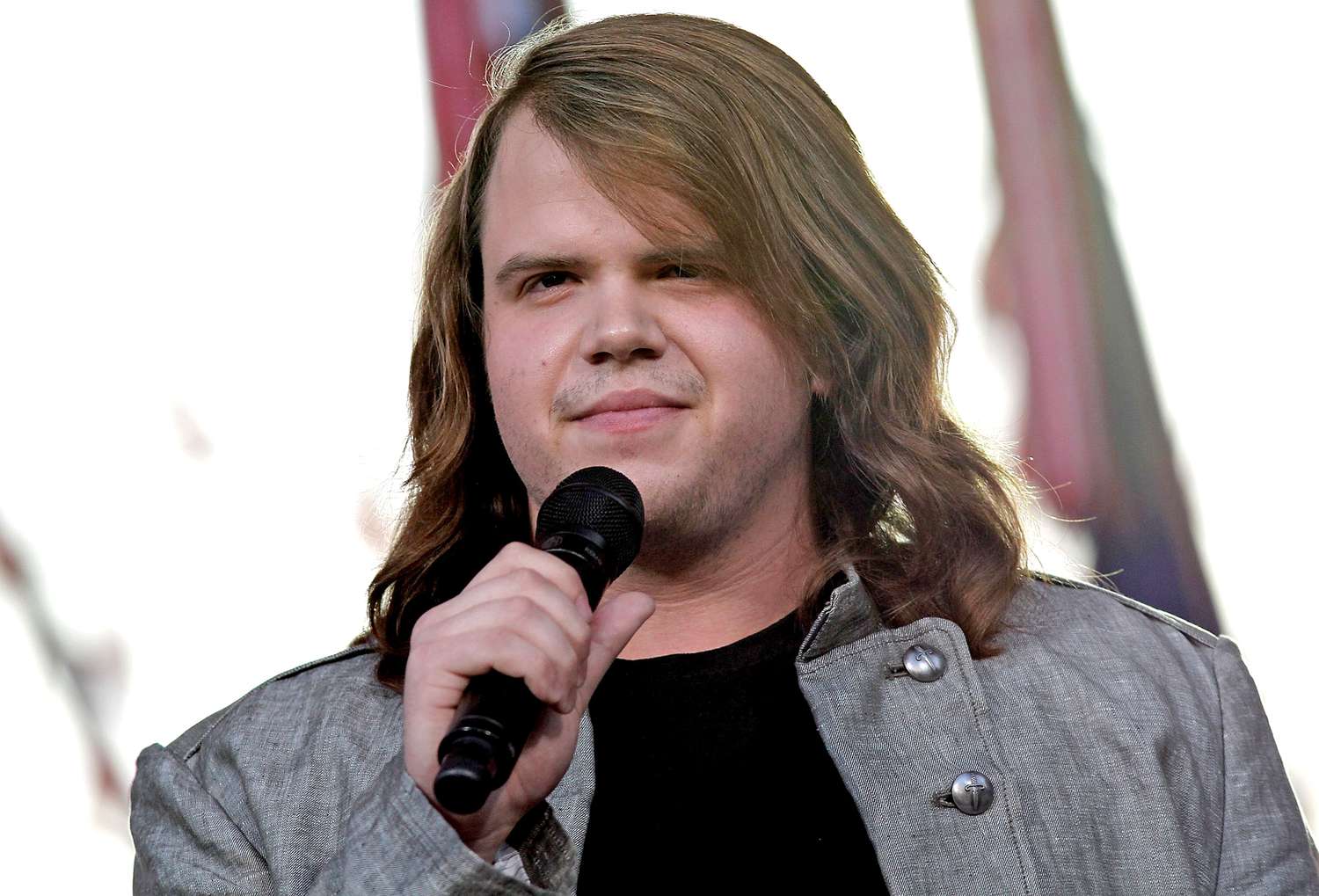 American Idol Season 13 Winner Caleb Johnson performs at the 25th National Memorial Day Concert at U.S. Capitol, West Lawn on May 25, 2014 in Washington, DC.