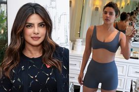 Priyanka Chopra Jonas is seen at Victoria's Secret's Impact Fund; Priyanka Chopra Poses in Sports Bra and Shorts for Mirror Selfie