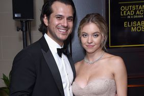 Sydney Sweeney and Jonathan Davino attend Hulu's 2018 Emmy Party at Nomad Hotel Los Angeles on September 17, 2018. 