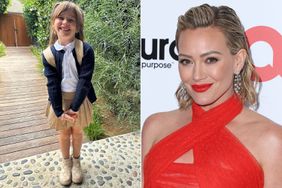 Hilary Duff's daughter Banks back to school