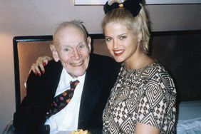 Anna Nicole Smith with Husband John Howard Marshall II 