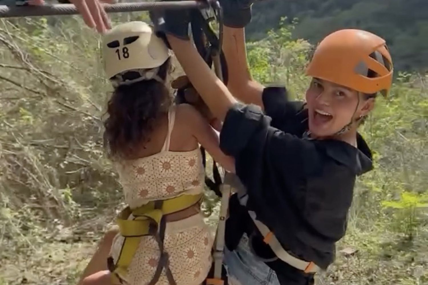 Chrissy teigen takes her kids ziplining instagram 06 30 24