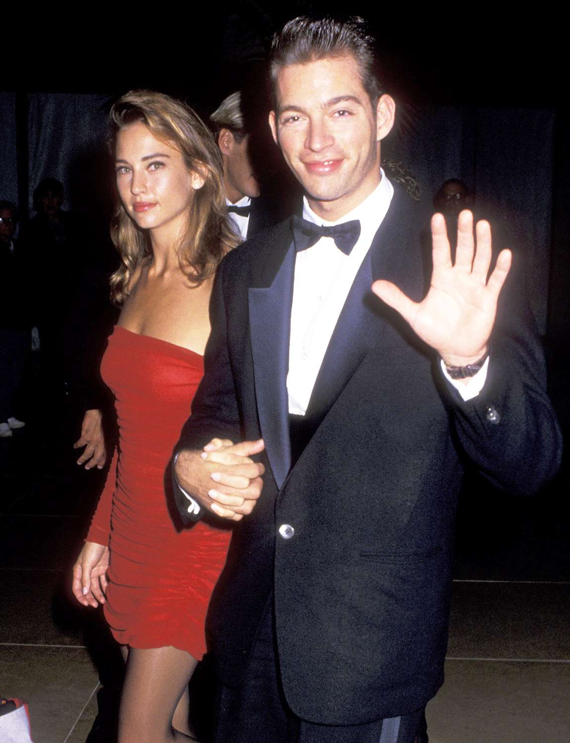 Jill Goodacre and Harry Connick Jr. 