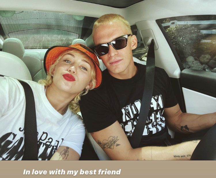 Cody Simpson and Miley Cyrus