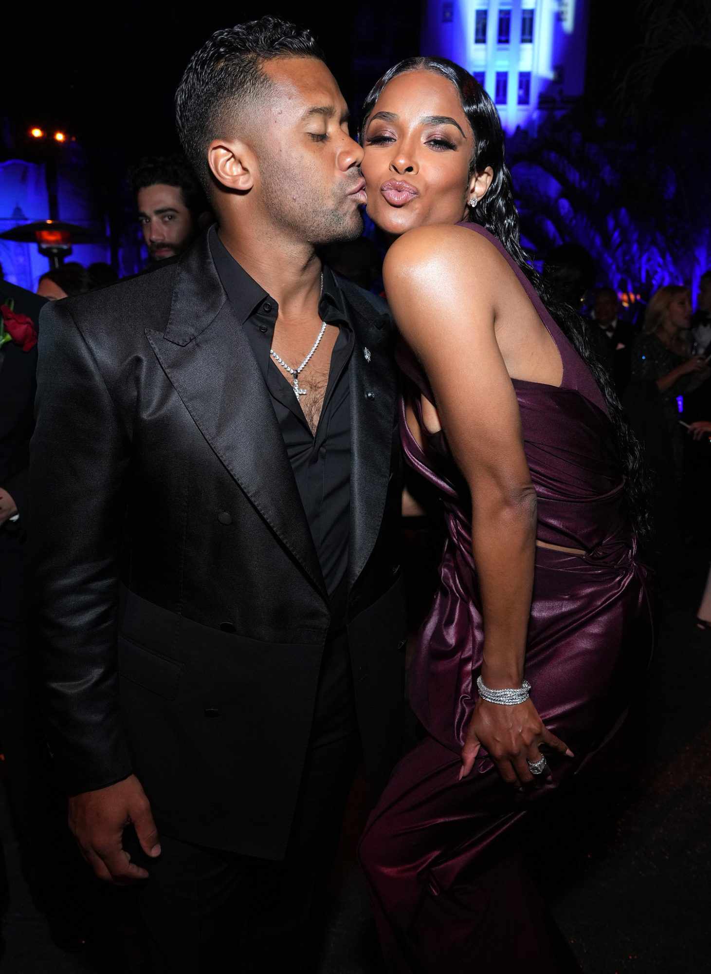 Russell Wilson and Ciara