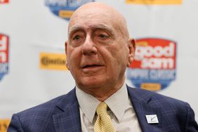 LAS VEGAS, NEVADA - NOVEMBER 23: ESPN college basketball analyst Dick Vitale attends a news conference before a game between the No. 1 Gonzaga Bulldogs and the No. 2 UCLA Bruins at T-Mobile Arena on November 23, 2021 in Las Vegas, Nevada. Vitale, who is undergoing chemotherapy for cancer, got clearance from his doctor to start his 43rd season at ESPN