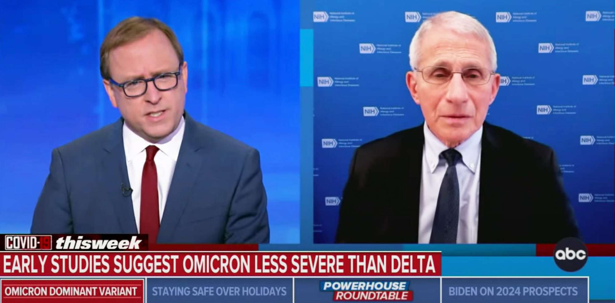 Dr. Fauci Warns COVID-19 Omicron Variant Cases 'Likely Will Go Much Higher' After Holiday Surge