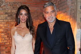 Amal Clooney and George Clooney attend the DVF Awards 2023 during the 80th Venice International Film Festival on August 31, 2023 in Venice, Italy