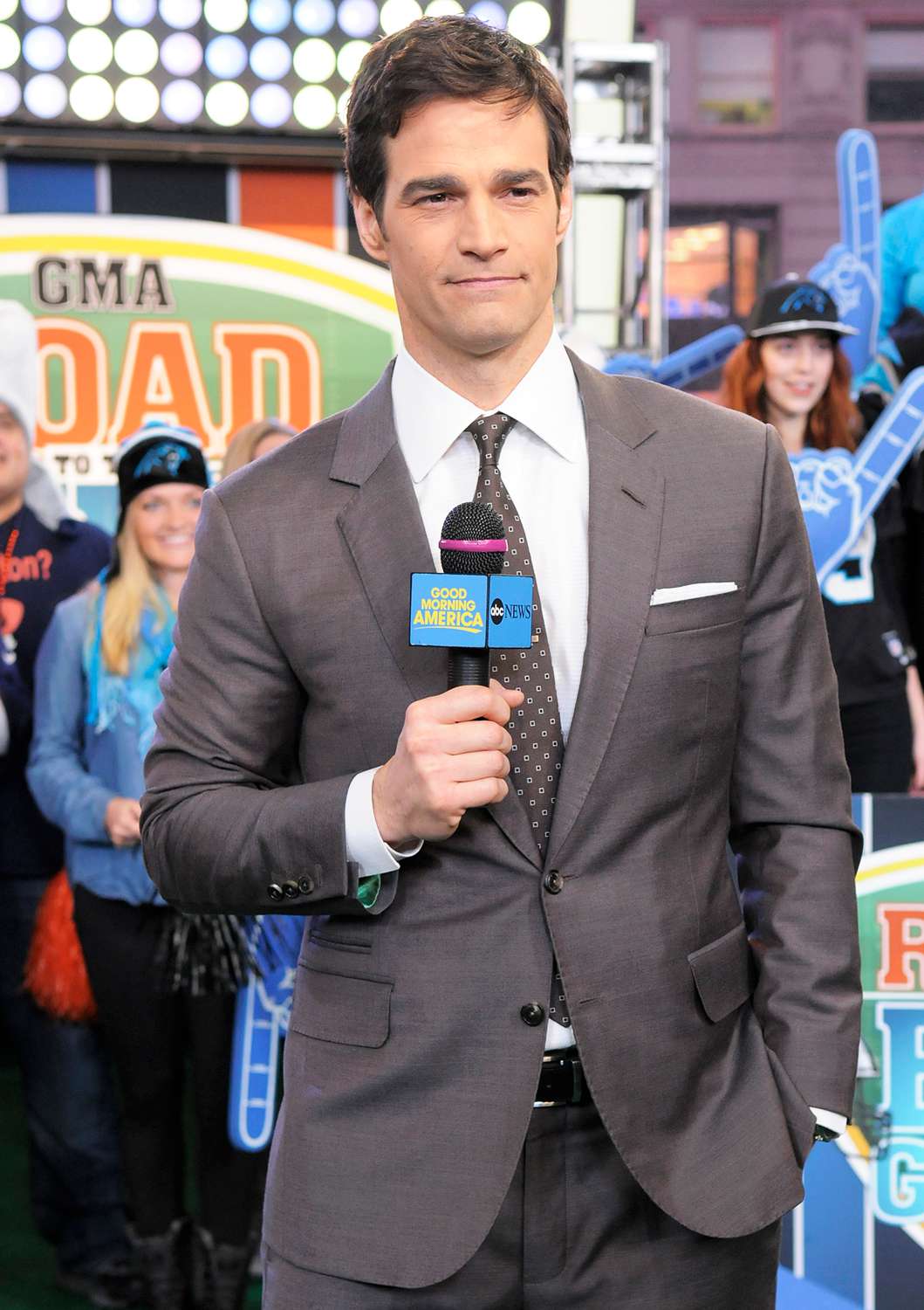 Rob Marciano on Good Morning America show