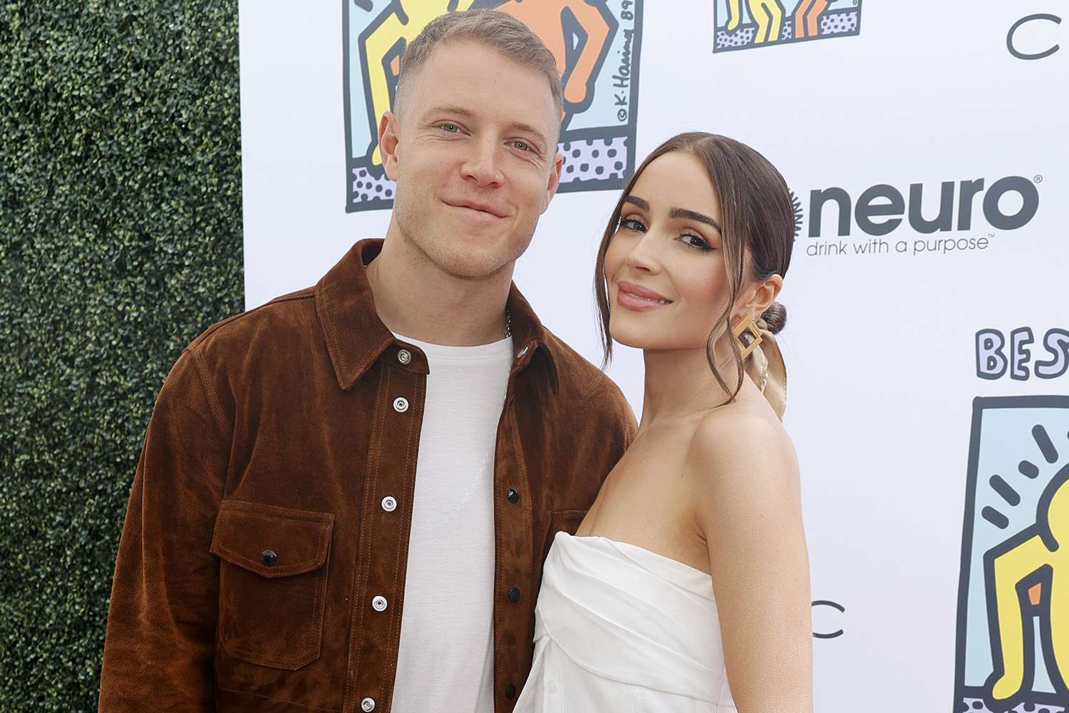Christian McCaffrey and Olivia Culpo attend the 6th Annual Best Buddies' Celebration of Mothers