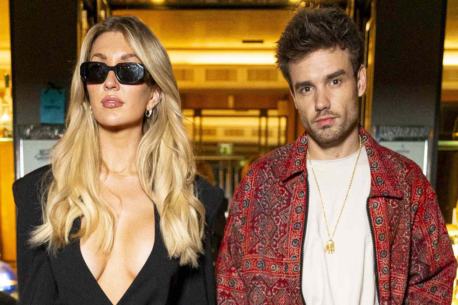 Liam Payne Kate Cassidy PFW Paris Fashion Week Caviar Kaspia 10 01 23