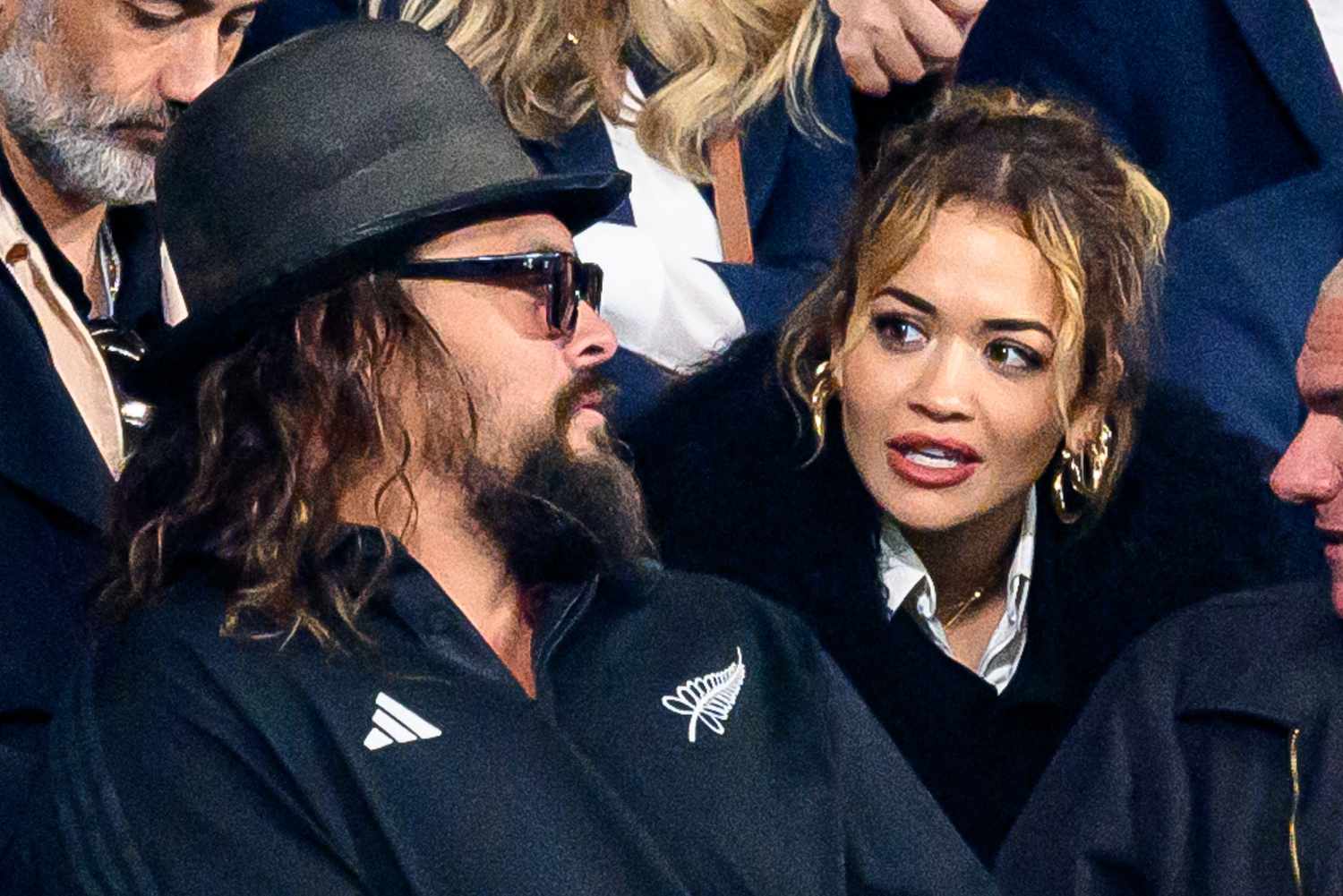 Rita Ora and Jason Momoa