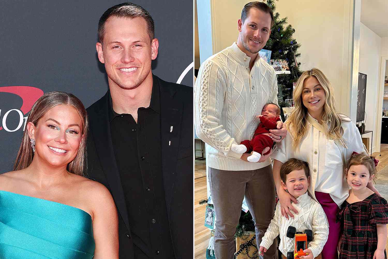 Shawn Johnson Celebrates First Christmas as a Family of Five