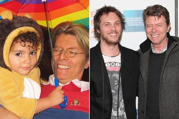 Lexi Jones and David Bowie, Duncan Jones and David Bowie