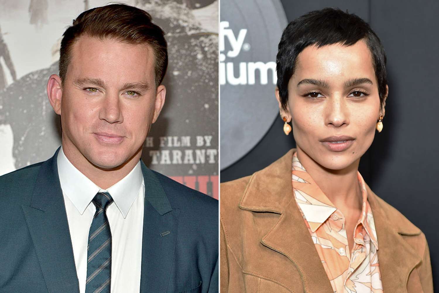 Channing Tatum and Zoë Kravitz