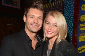 Ryan Seacrest (L) and Julianne Hough attend City of Hope's Fifth Annual MEI Comedy Roast Honoring Clear Channel's John Ivey on November 7, 2012 at the House of Blues in West Hollywood, California.