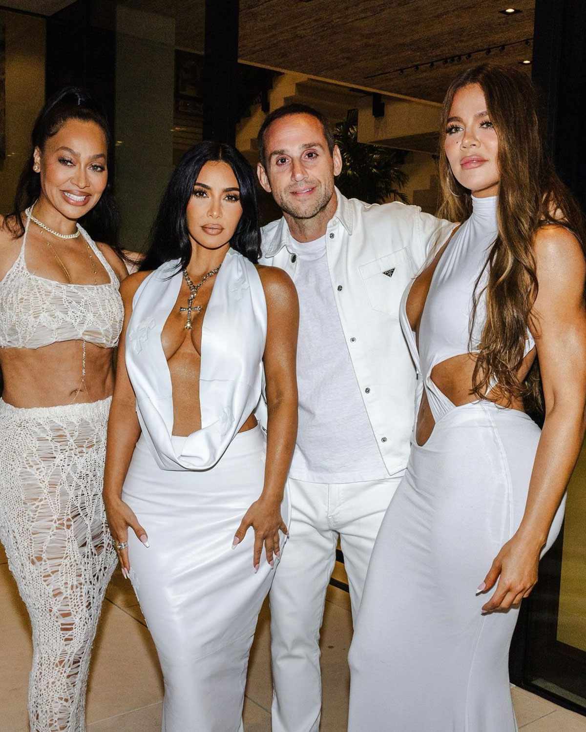 Kim and Khloe kardashian See Your Favorite Celebs Descend on The Hamptons for Michael Rubin's Famous White Party