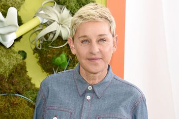 LOS ANGELES, CA - NOVEMBER 03: Ellen DeGeneres arrives at the Premiere Of Netflix's "Green Eggs And Ham" at Hollywood American Legion on November 3, 2019 in Los Angeles, California. 