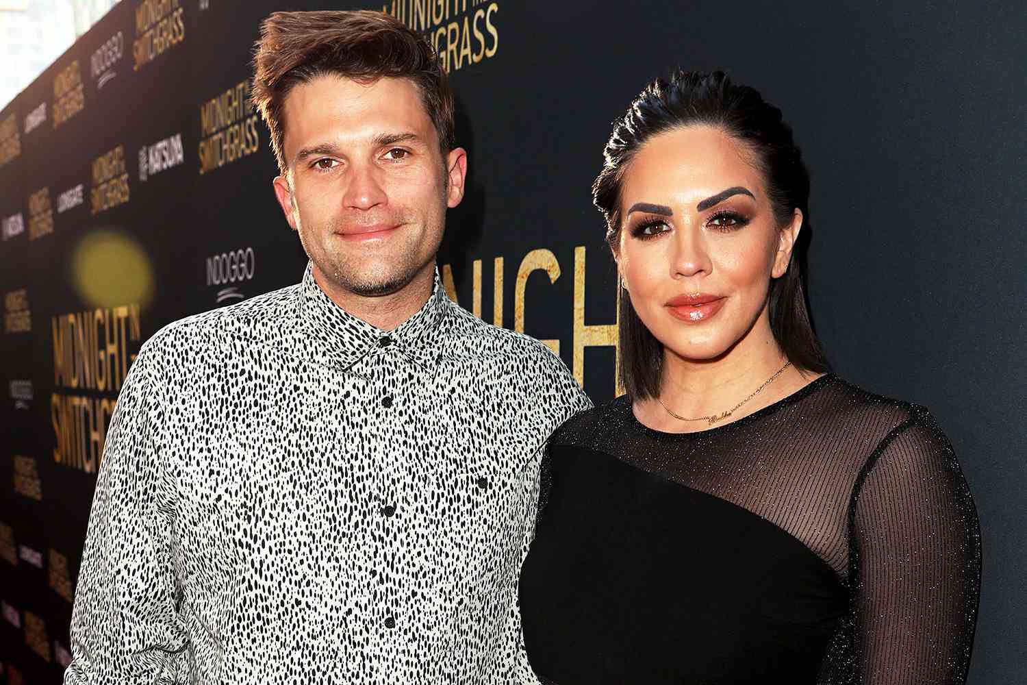 Tom Schwartz and Katie Maloney-Schwartz attend the Los Angeles special screening of Lionsgate's "Midnight in the Switchgrass" at Regal LA Live on July 19, 2021 in Los Angeles, California.