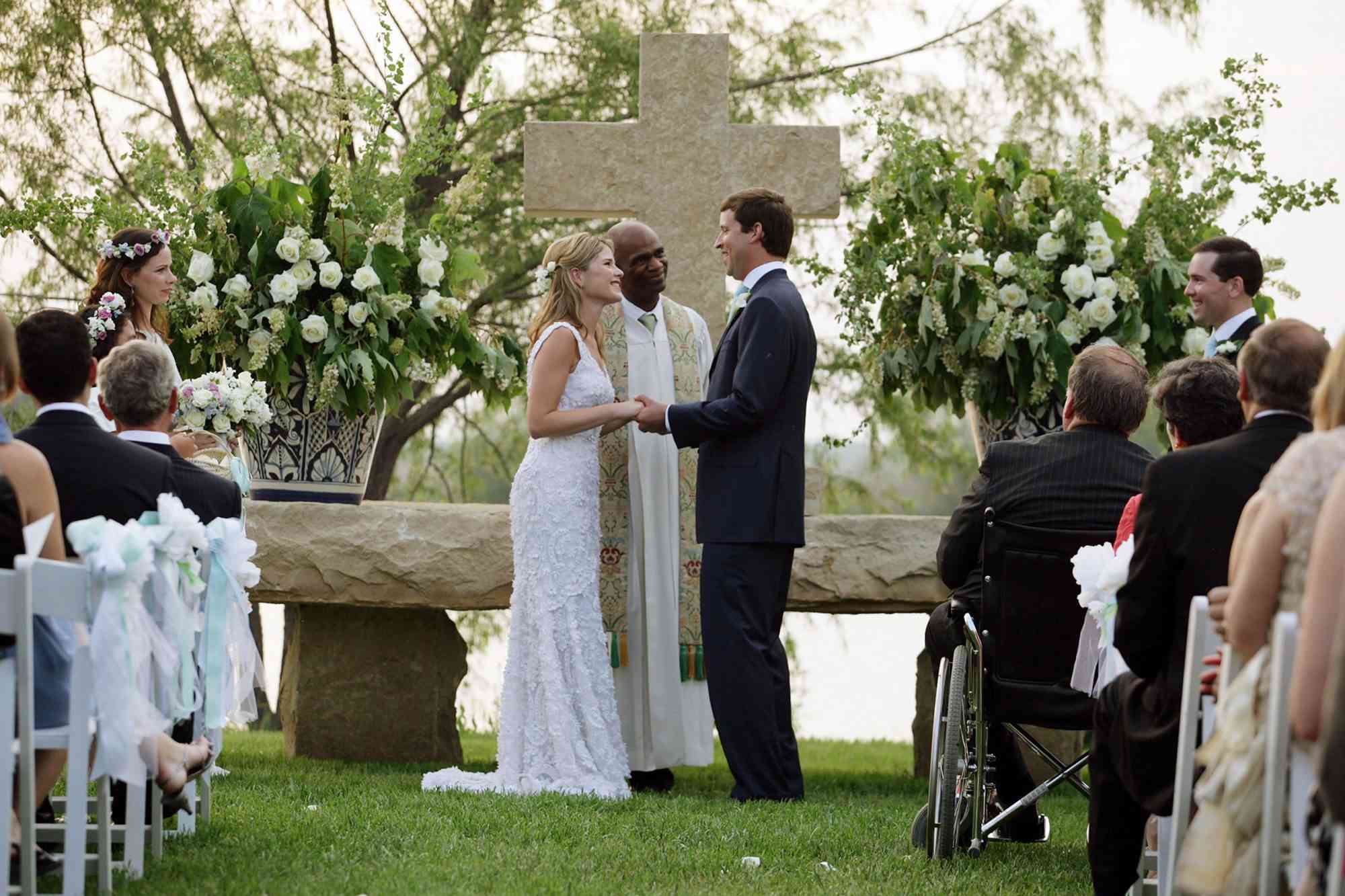 Jenna Bush and Henry Hager Wedding in Crawford, Texas